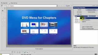 Create DVD Menu Using Sony DVD Architect [upl. by Nnybor]