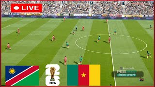 Namibia vs Cameroon  African Cup of Nations 2025 Qualifiers  Match Live Today pes21 [upl. by Verla]