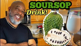 How to make Soursop Juice Drink  Deddys Kitchen [upl. by Orsa]