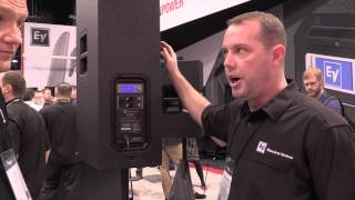 Electro Voice ETX 35P from NAMM2014 By John Young of the Disc Jockey News [upl. by Nikolaus]