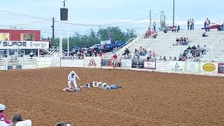 Big Spring Rodeo mini motorcycle jump [upl. by Jestude]