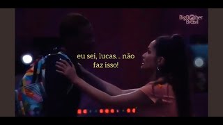 Melhores Momentos da Trajetória de Juliette e Lucas no bbb [upl. by Jilly351]