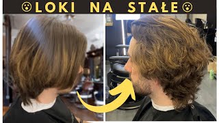 Zrobiłem Trwałą I Mam Loki😮Pierwsze Wrażenia  VLOG [upl. by Legge]