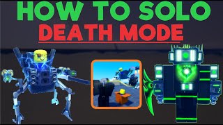 How to easily solo DEATH MODE IN SBSD  super box siege defense [upl. by Gena]