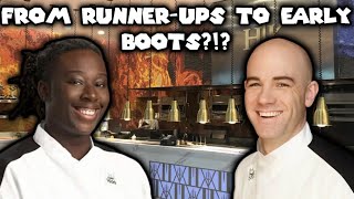 Top 5 Most Shocking Early Boots In Hells Kitchen History [upl. by Cesya]