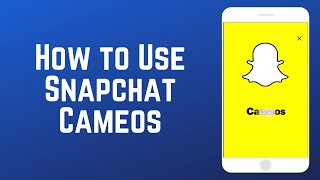 How to Use Snapchat Cameos  New Feature [upl. by Aeduj]