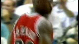 michael jordan steal from penny hardaway  ball fake and jumper vs magic 96 EC finals [upl. by Annaik613]