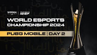 PUBG MOBILE  IESF WORLD ESPORTS CHAMPIONSHIP 2024  DAY 2 [upl. by Tedmund802]