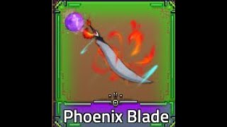 Giving My Phoenix Blade Tempestas Stone In King Legacy [upl. by Wyck]