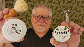 Alexs Shave  RazoRock Mamba Stainless Steel Razor  Proraso Shave Cream  Samogoge Boar Brush [upl. by Odille385]