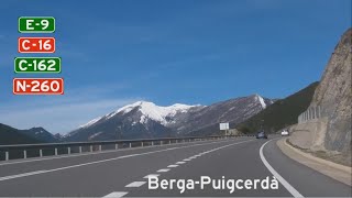 E BergaPuigcerdà per Túnel del Cadí [upl. by Ynahpets]