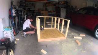 Building Dog House  Day 2 [upl. by Notsob]