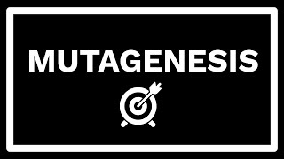 What is mutagenesis [upl. by Battiste]