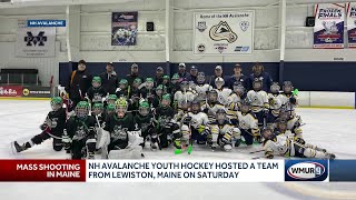 NH Avalanche Youth Hockey hosted team from Lewiston Maine [upl. by Dorahs]