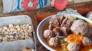 Perjalanan Melelahkan Firdaus Zula Lapar Mau Makan Bakso Mas Kentung  Jambi Street Food [upl. by Iur379]