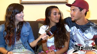 Alex amp Sierra Interview with Rock Forever Magazine [upl. by Ankney]