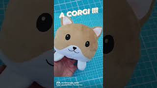 DIY MOOD PLUSH FOX or CORGI sewing nähen mommymade  shorts [upl. by Hal618]