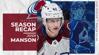 Josh Manson  All 8 Goals of the 202324 NHL Regular Season  2 Goals of the Stanley Cup PlayOffs [upl. by Wallraff]