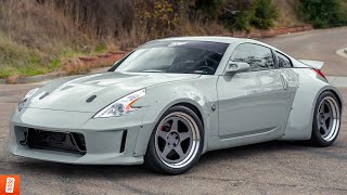 Building a TESLA SWAPPED 350Z in 27 minutes COMPLETE TRANSFORMATION [upl. by Leund]