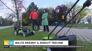 Ako správne vybrať kosačku na trávnik Kosačky FIELDMANN v Teleráne na Markíze [upl. by Ynnij]