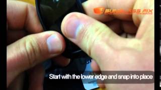 Arnette So Easy Sunglasses How to replace the Lenses [upl. by Llerrut]