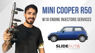 MINI Cooper R50 2006 w10 engine injectors maintenance [upl. by Nilpik]