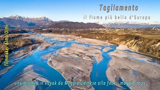 Tagliamento in kayak maggio 2021 [upl. by Earezed314]