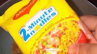 Chilli garlic maggi recipe  maggi recipe  maggi lover shorts maggi [upl. by Hoffert543]