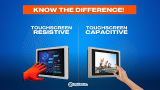 Differences Between Capacitive and Resistive Touchscreens [upl. by Munroe]