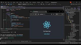 React and ASPNet Core Web API App with Visual Studio 2022 [upl. by Lenard]