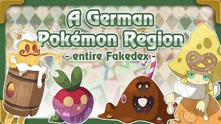 German Pokemon Region Fakedex  Fakemon  Fabela Region [upl. by Riggall]