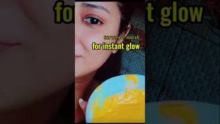 Turmeric face mask skincare selfcare homeremedies shorts [upl. by Gehman454]