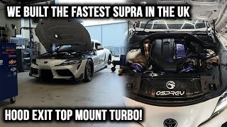 We built the fastest A90 Supra in the UK [upl. by Anastatius647]