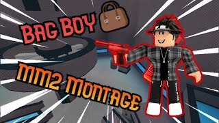 BAG BOY MM2 Sheriff Montage  Roblox Murder Mystery 2 [upl. by Anyrb]