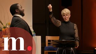 Joyce DiDonato Master Class at Carnegie Hall — quotUna furtiva lagrimaquot from LElisir damore [upl. by Stultz]