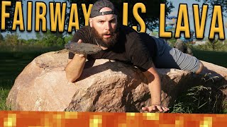 You Want To Throw Bad Shots With This Disc Golf Challenge [upl. by Ydnam]