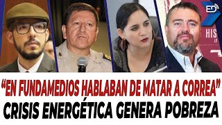 🔴 EN VIVO 🔴 quotEn Fundamedios hablaban de m4t4r a Correaquot  Crisis energética genera pobreza [upl. by Ayad947]