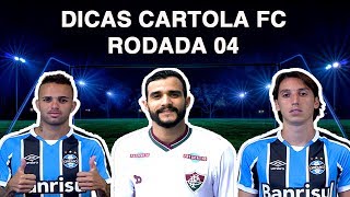 DICAS CARTOLA FC 2017  NOSSO TIME TÁ VOANDO  RODADA 04 [upl. by Naj726]