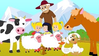 Old MacDonald Had A Farm  Nursery Rhymes  Kids Songs  Childrens Rhymes [upl. by Auhsot]