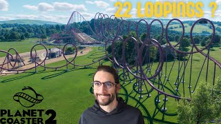 1 UN COASTER A 22 LOOPINGS [upl. by Soutor]