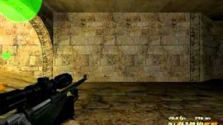 Counter Strike 16 AWP Fast Zoom Tutorial [upl. by Yelich]