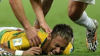 FIFA World Cup 2014  Neymars Injury BONUS [upl. by Ramah680]