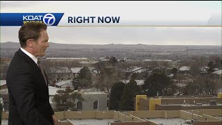 New Mexico Winter Storm amp Blizzard update  1000 am [upl. by Mcbride]