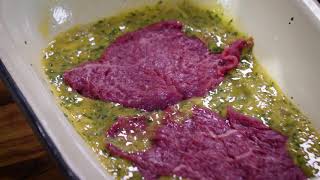 Milanesa Recipe Made with Verde Sirloin Steak  Every Day Beef with Lucia [upl. by Torres61]