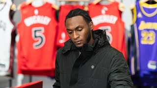 NBA STORE VISIT with Immanuel Quickley  NBAAfrica [upl. by Lenzi]