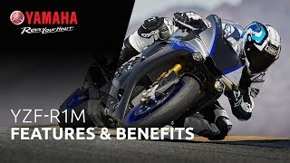 Yamaha YZFR1M Features amp Benefits [upl. by Hermia]