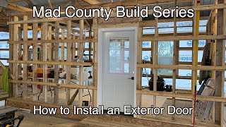 Installing an Exterior Door  How To [upl. by Kennett625]