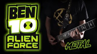 Ben 10 Alien Force Theme METAL Cover by BobMusic [upl. by Ziom]