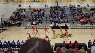 Burnsville Invite Varsity Jazz 111624 [upl. by Anilec41]