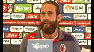 Moscardelli in Conferenza Stampa [upl. by Aihsar251]